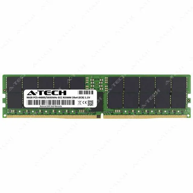 Alt view image 2 of 7 - (NOT FOR HOME PC!) 96GB DDR5 PC5-44800R ECC RDIMM (Replacement for HP P66896-1B1) Server Memory RAM