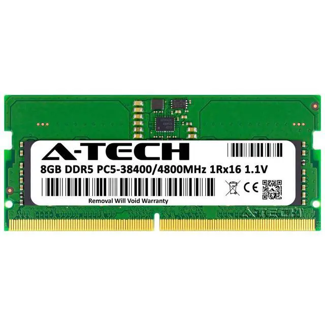 Alt view image 2 of 7 - 8GB DDR5 PC5-38400 SODIMM (Replacement for Kingston KF548S38IBK2-16) Memory RAM