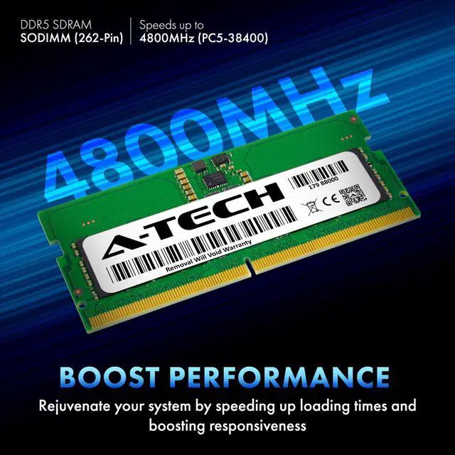 Alt view image 4 of 7 - 8GB DDR5 PC5-38400 SODIMM (Replacement for Kingston KF548S38IBK2-16) Memory RAM