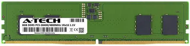 Alt view image 2 of 7 - 8GB DDR5 PC5-38400 DIMM Replacement for Patriot PSD58G480041 Desktop Memory RAM