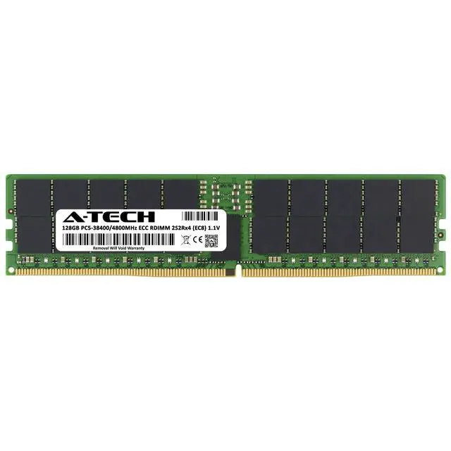 Alt view image 2 of 6 - (NOT FOR HOME PC!) 128GB DDR5 PC5-38400R ECC RDIMM Replacement for Hynix HMCT04AEERA131N Memory RAM