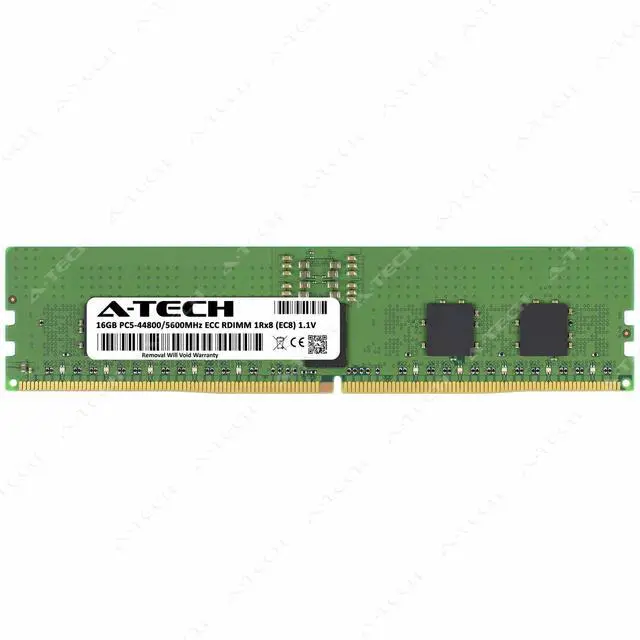 Alt view image 2 of 7 - (NOT FOR HOME PC!) 16GB DDR5 PC5-44800 ECC RDIMM (Replacement for Hynix HMCG78AGBRA191N) Memory RAM
