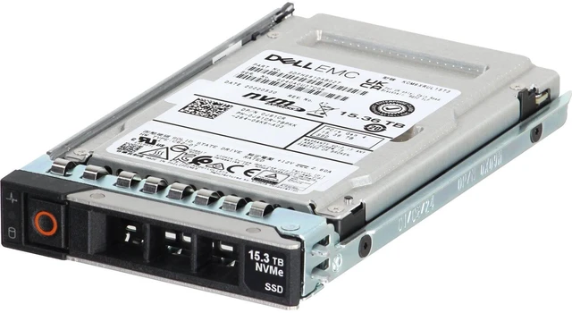 Main image of J91CR-CD1 Dell 15.36TB Enterprise NVMe Gen4 RI TLC 2.5 SSD CM6-R