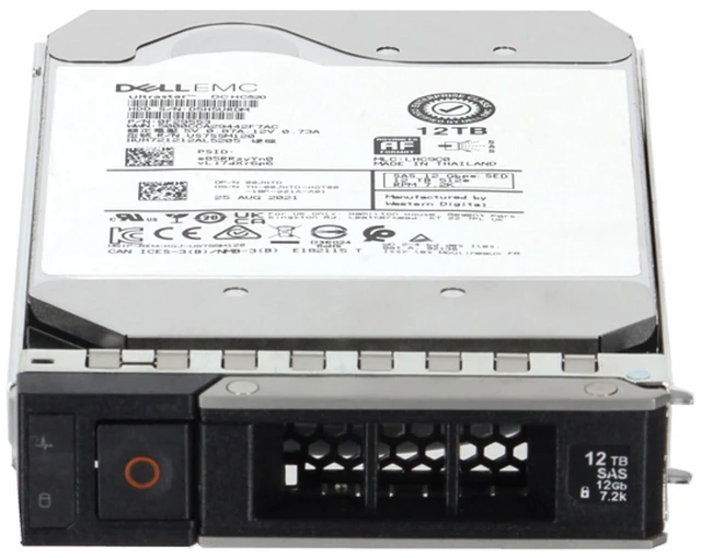 Alt view image 2 of 5 - (NOT FOR HOME PC!) 0JHTD-CD1 Dell 12TB 7.2K 512e 12Gbps NL SAS SED FIPS 3.5 HDD Ultrastar DC HC520