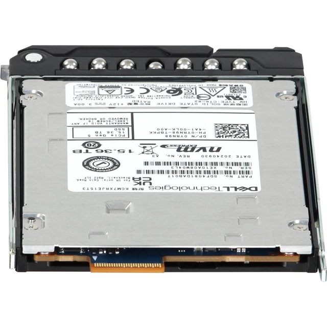 Alt view image 4 of 5 - YRN98-CD1 Dell 15.36TB Enterprise NVMe Gen5 RI TLC E3.S SSD CM7-R