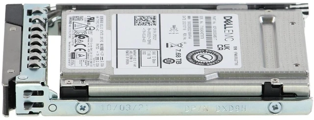 Alt view image 3 of 5 - (NOT FOR HOME PC!) PD02Y-CP1 Dell 7.68TB 12/24Gbps SAS RI TLC 2.5 SSD KPM6XRUG7T68 CPO
