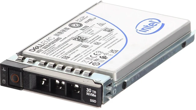 Main image of 4KCVT-CDN Dell 30.72TB Enterprise NVMe Gen4 VRI QLC 2.5 SSD P5316