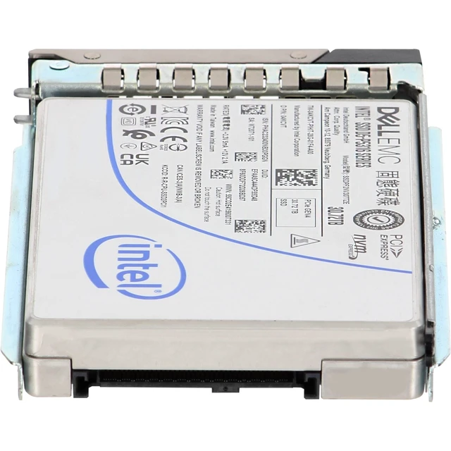 Alt view image 4 of 5 - 4KCVT-CDN Dell 30.72TB Enterprise NVMe Gen4 VRI QLC 2.5 SSD P5316