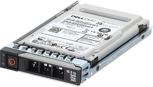Main image of (NOT FOR HOME PC!) 19VGM-CDL Dell 15.36TB 24Gbps SAS RI TLC 2.5 SSD KPM7XRUG15T3