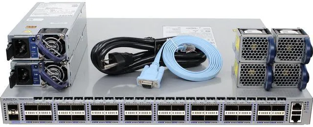 Main image of Arista DCS-7050CX3-32S-R 32P 100GbE QSFP100 2P 10GbE SFP+ RA Switch