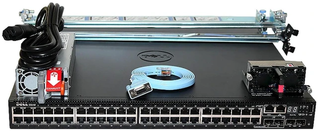 Main image of Dell Networking S3148 48P 1GbE 2P 10GbE SFP+ Switch (Rails)