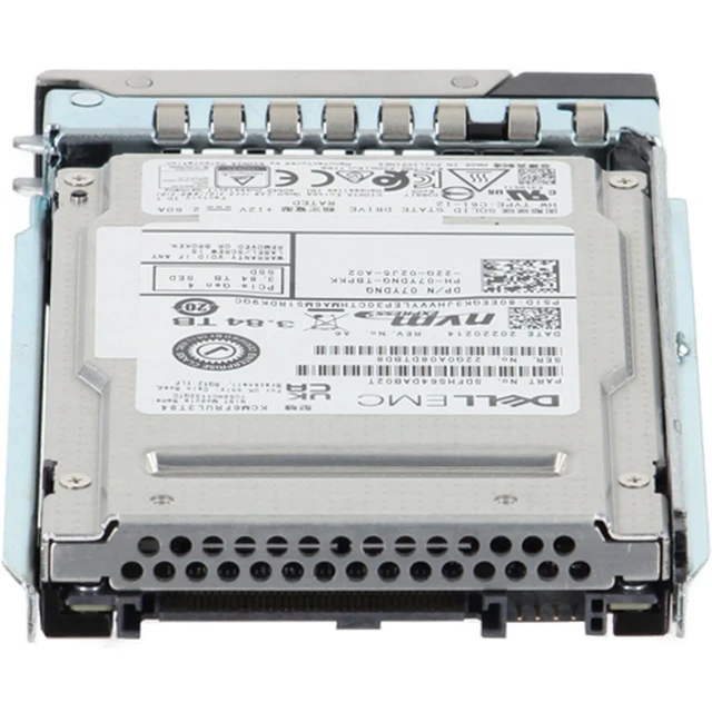 Alt view image 4 of 5 - 7YDNG-CDN Dell 3.84TB Enterprise NVMe Gen4 RI SED FIPS TLC 2.5 SSD CM6-R
