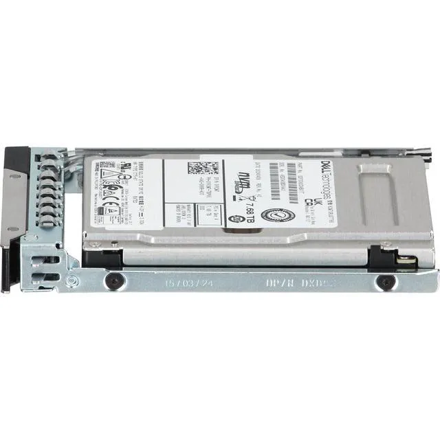 Alt view image 3 of 5 - VV2M7-CD1 Dell 7.68TB Enterprise NVMe Gen4 RI TLC 2.5 SSD CM7-R