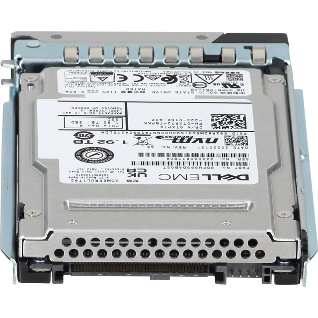Alt view image 4 of 5 - TXP72-CD1 Dell 1.92TB Enterprise NVMe Gen4 RI TLC SED FIPS 2.5 SSD CM6-R