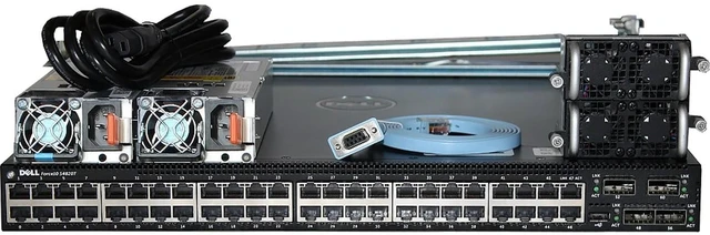 Main image of Dell Networking S4820T 48P 10GbE 4P QSFP+ PSU-I/O Switch