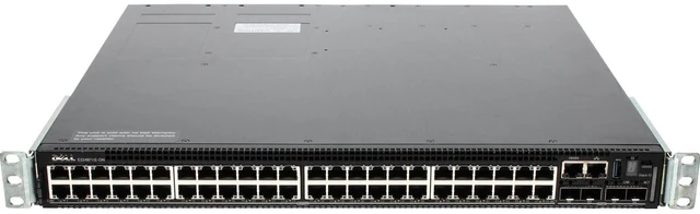 Alt view image 2 of 6 - Dell Networking E3248PXE-ON 48P 10GbE 4P SFP28 2P QSFP28 UPoE+ Switch