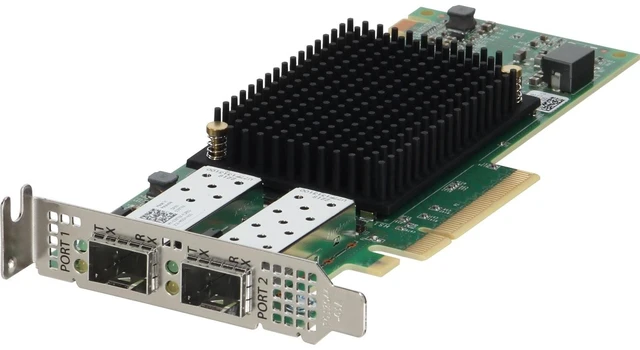 Main image of 39T9X Dell Emulex LPe36002 Dual 64Gb Fibre Channel HBA LP