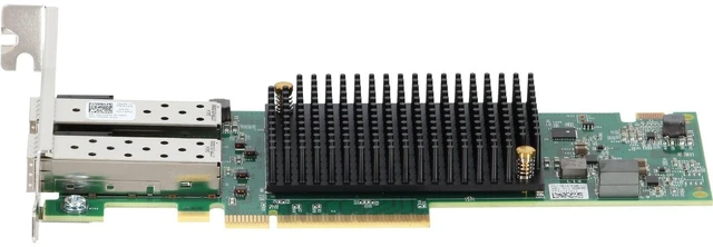 Alt view image 3 of 7 - D1XM2 Dell Emulex LPe36002 Dual 64Gb Fibre Channel HBA FH