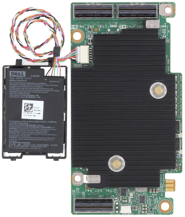 Alt view image 5 of 7 - 9K2C2 Dell H755N 8GB 16GT/s Front NVMe PERC w/o Bracket -CR