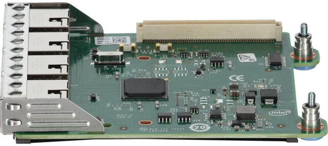 Alt view image 3 of 7 - R1XFC Dell Intel I350 Quad Port 1Gb RJ45 rNDC