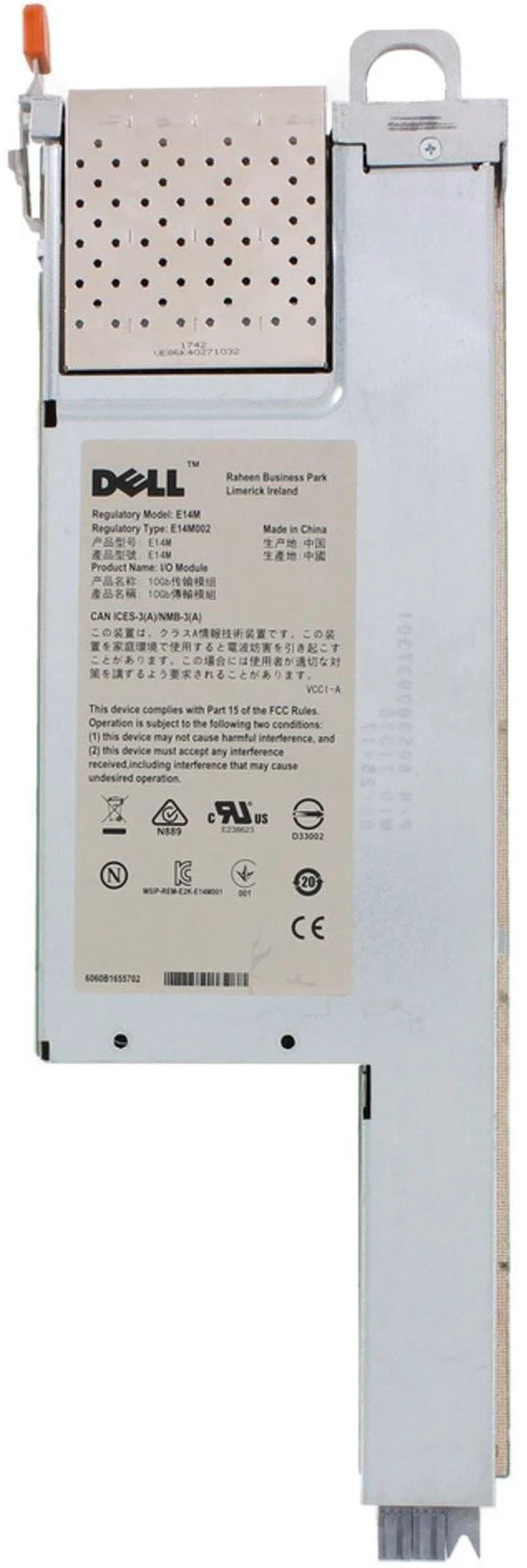 Alt view image 5 of 7 - 1KC9R Dell PE FX2/FX2s 10GbE SFP+ PassThrough Mod