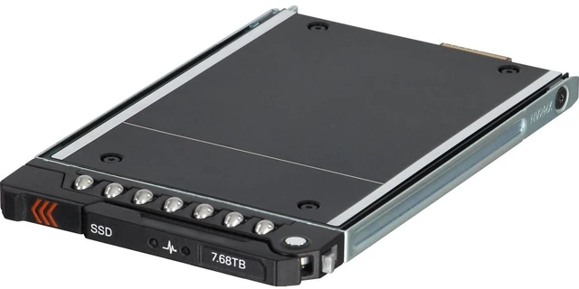 Main image of NKGTX Dell 7.68TB Enterprise NVMe Gen5 RI TLC E3.S SSD PM1743