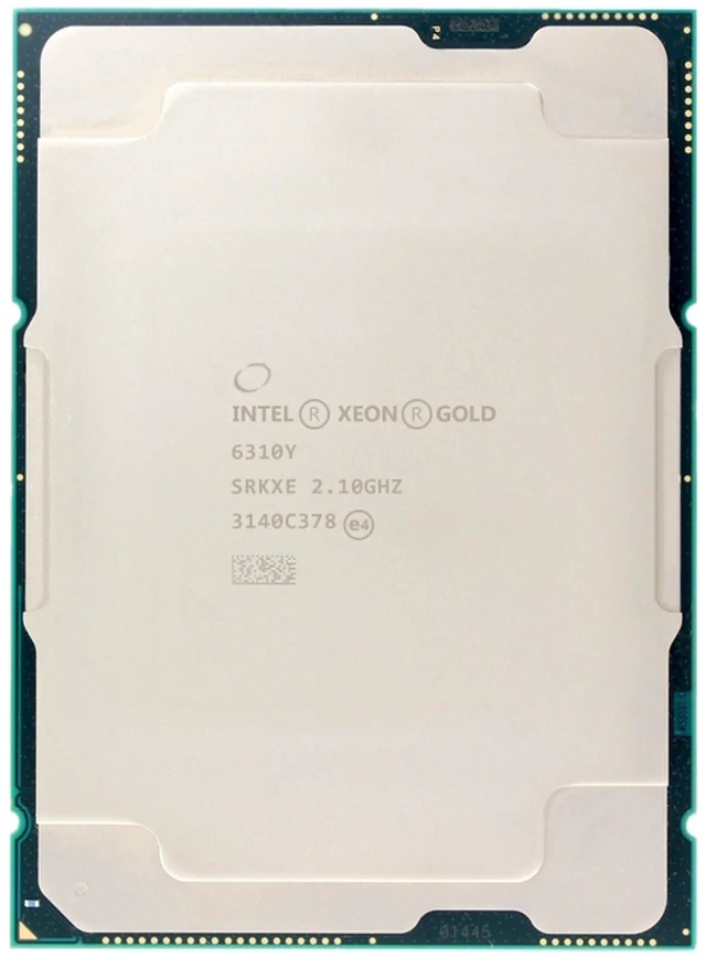 Alt view image 3 of 3 - SRKXE 24-Core 2.1GHz (3.4GHz) 2933MHz 36M 165W - Intel Xeon Gold 5318Y -R