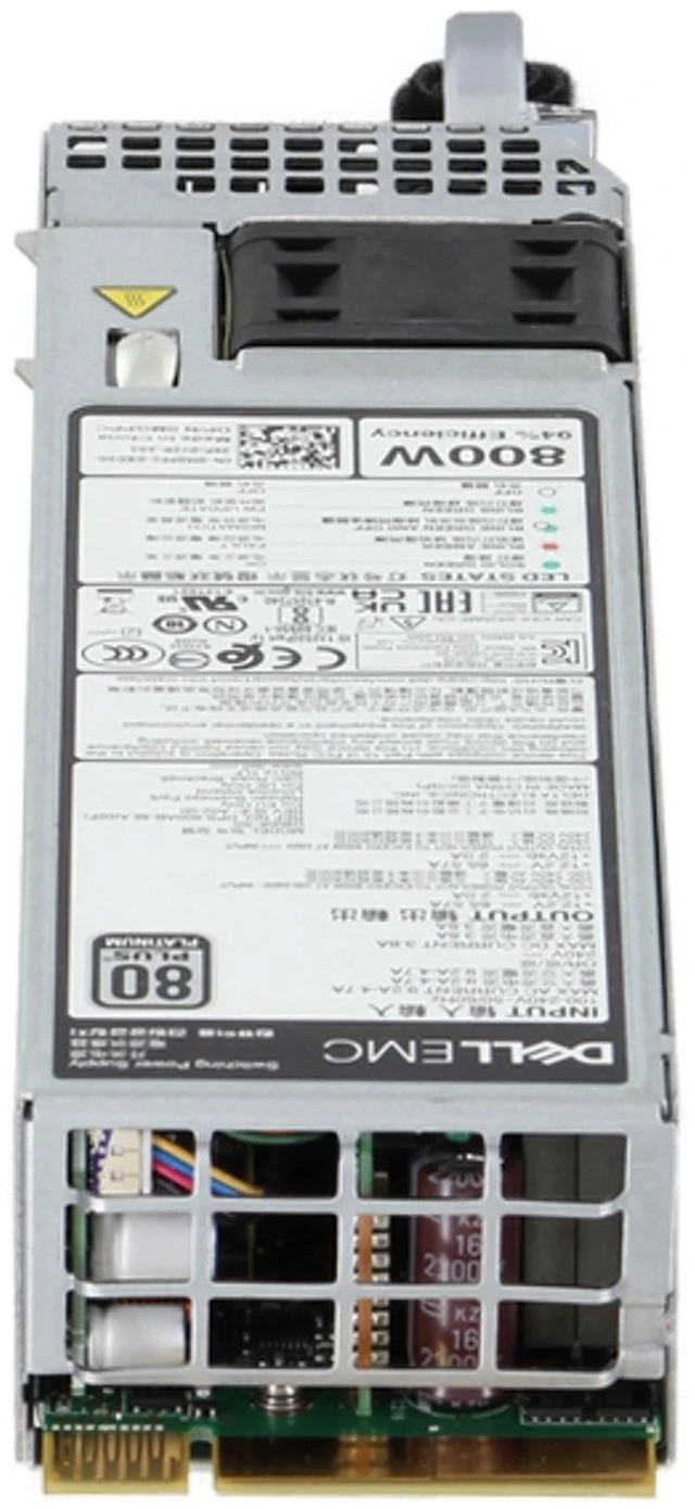 Alt view image 4 of 7 - MGPPC Dell 15G/16G 800W 80+ Platinum 60mm PSU