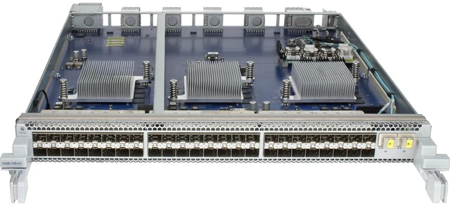 Alt view image 2 of 7 - Arista DCS-7500E-72S-LC 48P SFP+ 2P MTP/MPO Line Card Module DCS-7500E-72S-LC