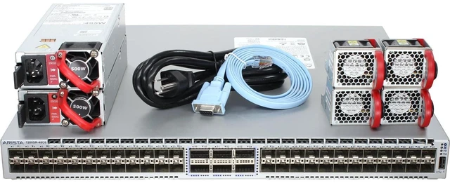 Main image of Arista DCS-7280SR-48C6-F 48P 10GbE SFP+ 6P 100GbE QSFP100 Switch