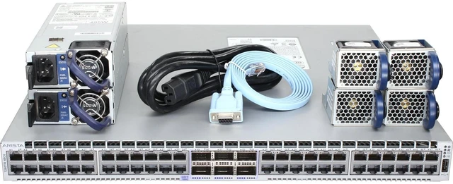 Main image of Arista DCS-7280TR-48C6-R 48P 10GbE Base-T 6P 100GbE QSFP100 RA Switch