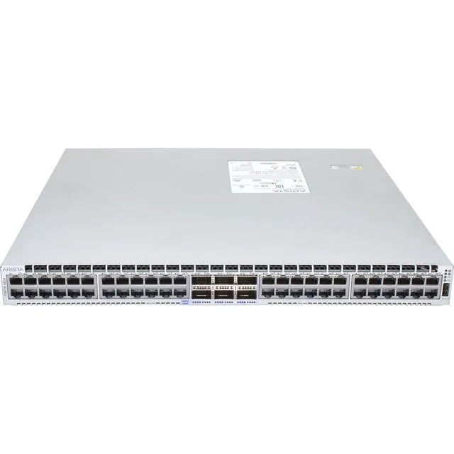 Alt view image 2 of 6 - Arista DCS-7280TR-48C6-R 48P 10GbE Base-T 6P 100GbE QSFP100 RA Switch