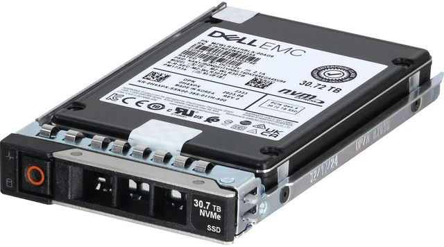 Main image of H4XPX Dell 30.72TB Enterprise NVMe Gen4 RI SED FIPS QLC 2.5 SSD PM1733a
