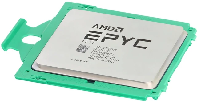 Main image of AMD EPYC 7F32 8C 3.7GHz 128M DDR4-3200 180W (Unlocked) (100-000000139-AMD)