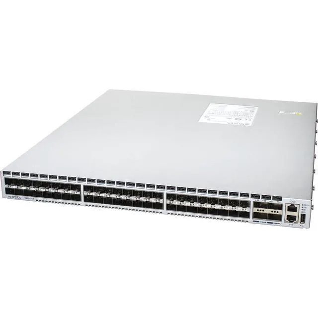 Alt view image 3 of 5 - Arista DCS-7280SE-64-R 48P 10GbE SFP+ 4P 40GbE QSFP+ RA Switch