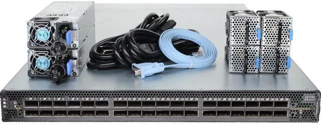 Main image of Nvidia Mellanox MSB7790-ES2F 36P 100GbE QSFP28 EDR P2C Switch