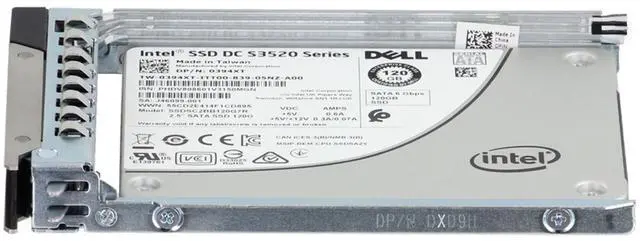Alt view image 3 of 7 - 394XT) -CO3 Dell 120GB 6Gbps SATA RI MLC 2.5 SSD S3520 CPO