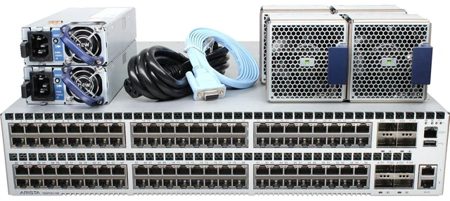 Main image of Arista DCS-7050TX2-128-R 96P 10GbE RJ45 8P 40GbE QSFP+ Switch