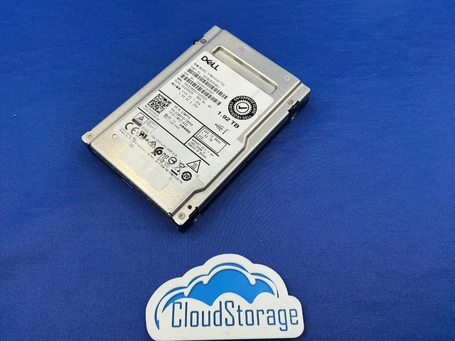 Alt view image 7 of 7 - (NOT FOR HOME PC!) 2WVYG Dell 1.92TB SAS 12Gbps Mix Use 2.5'' SSD KPM5XVUG1T92 with tray