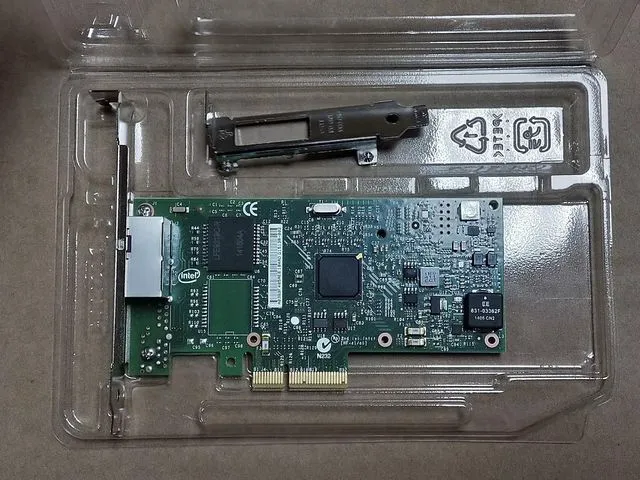 Alt view image 2 of 2 - Original Intel I350-T2 1GbE Dual Port ETHERNET NIC ADAPTER I350T2BLK I350T2G2P20