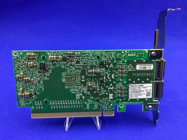 Alt view image 5 of 5 - MCX456A-ECAT Mellanox ConnectX-4 VPI EDR IB 100GbE QSFP28 Dual Port Adapter
