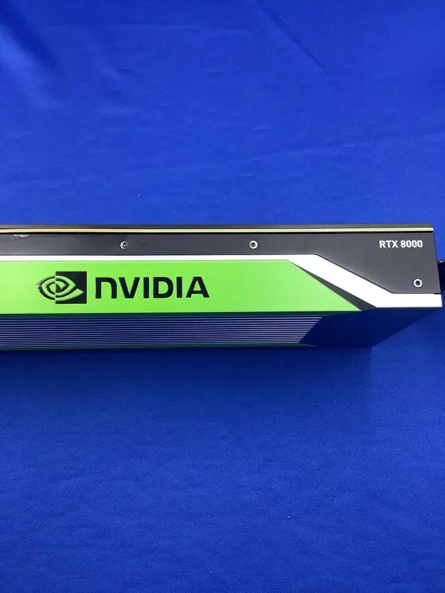 Alt view image 6 of 7 - NVIDIA Quadro RTX 8000 Passive Cooled 48GB GDDR6 Graphics Card DELL 8VJMK 08VJM