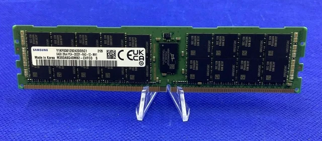 Alt view image 2 of 2 - M393A8G40MB2-CVF SAMSUNG 64GB 2RX4 PC4-2933Y 2933 Mbps DDR4 RDIMM MEMORY