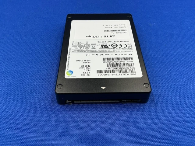 Alt view image 5 of 6 - (NOT FOR HOME PC!) MZ-ILT3T8A X357A Netapp pm1633a 3.84TB SAS 12Gbps 2.5'' SSD