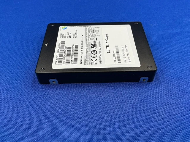 Alt view image 6 of 6 - (NOT FOR HOME PC!) MZ-ILT3T8A X357A Netapp pm1633a 3.84TB SAS 12Gbps 2.5'' SSD