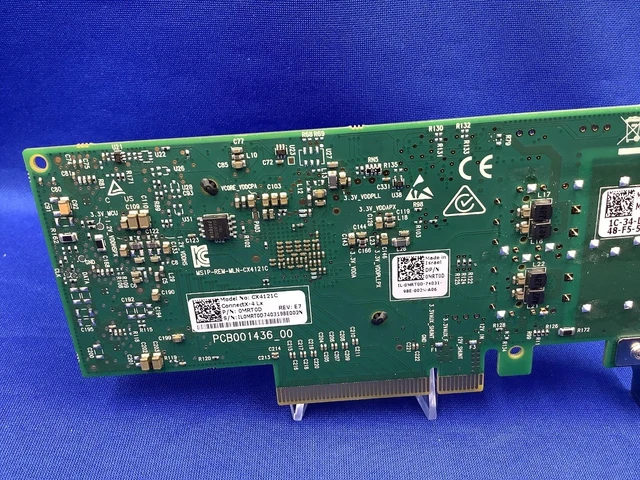 Alt view image 4 of 7 - MRT0D DELL MELLANOX CX4121C CONNECTX-4LX 25GB DUAL PORT ADAPTER 0MRT0D