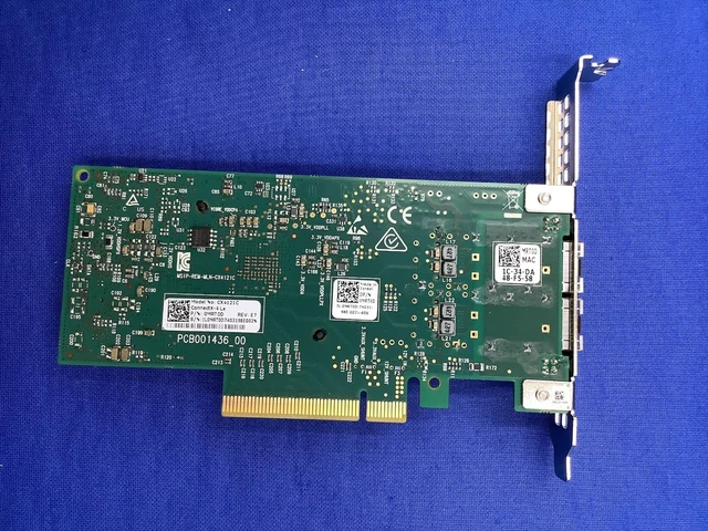 Alt view image 6 of 7 - MRT0D DELL MELLANOX CX4121C CONNECTX-4LX 25GB DUAL PORT ADAPTER 0MRT0D