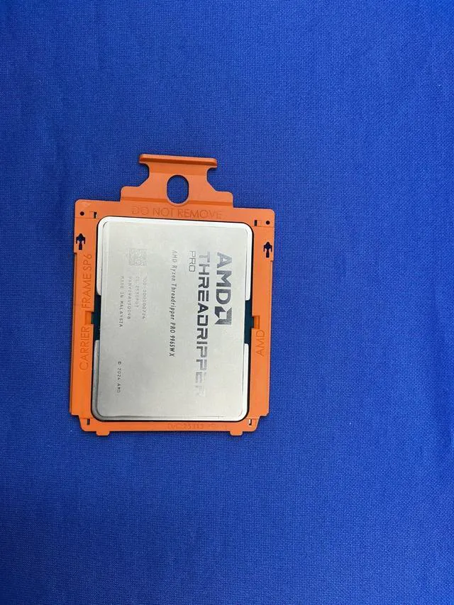 Alt view image 2 of 6 - AMD Ryzen Threadripper Pro 9965WX 24-Core 5.4GHz sTR5 CPU 100-000000724 UNLOCK
