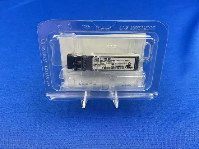 Alt view image 5 of 6 - 845398-B21 HPE 25GB SFP28 SR 100M TRANSCEIVER 845397-001