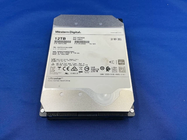 Main image of (NOT FOR HOME PC!) HUH721212AL4200 WD HGST DC HC520 12TB 7.2K SAS 12Gb/s 3.5" 4Kn HDD